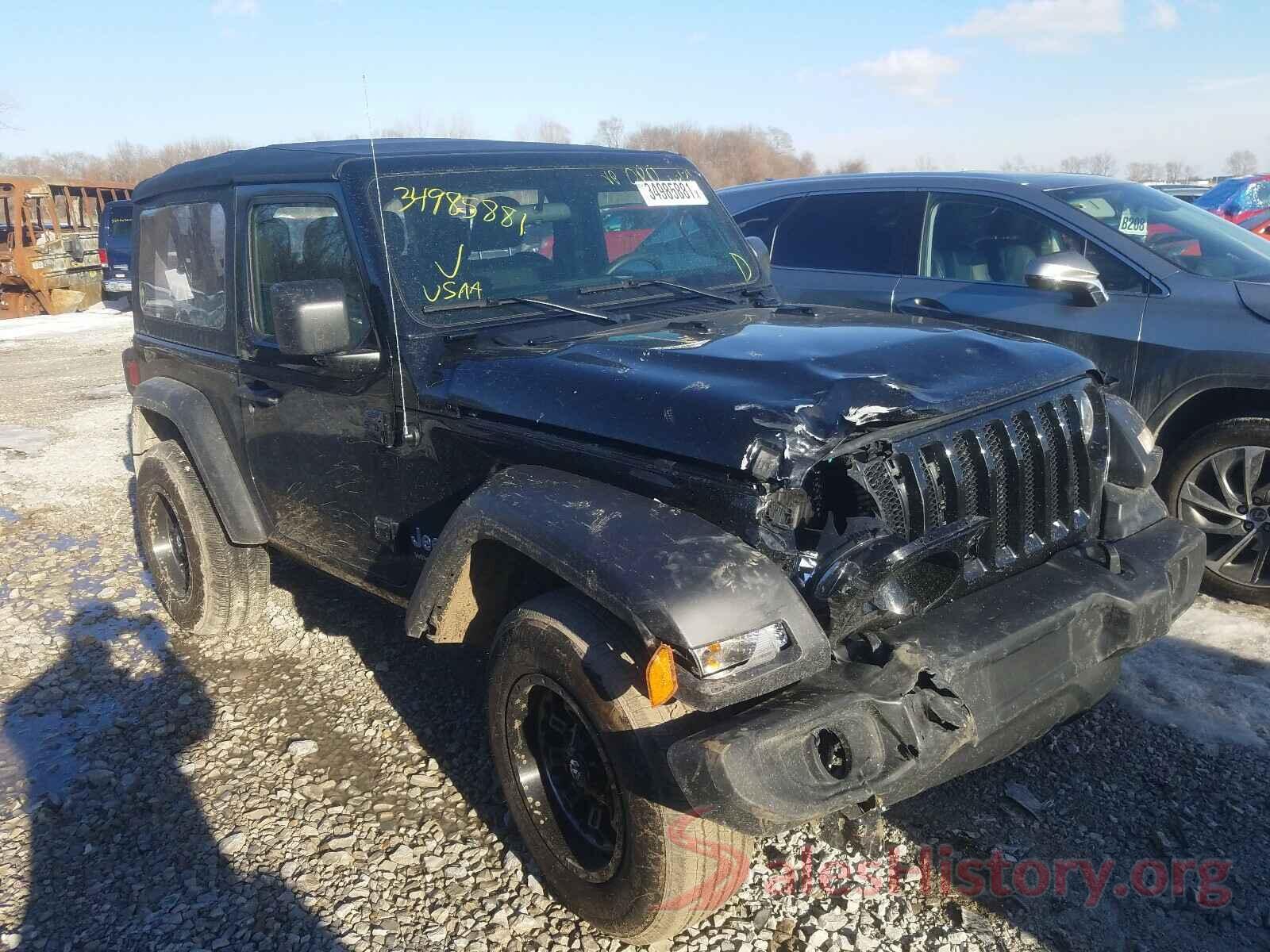 1C4GJXAG4LW316017 2020 JEEP WRANGLER