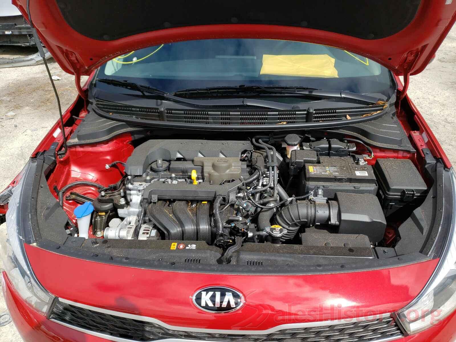 3KPA25ADXLE337476 2020 KIA RIO