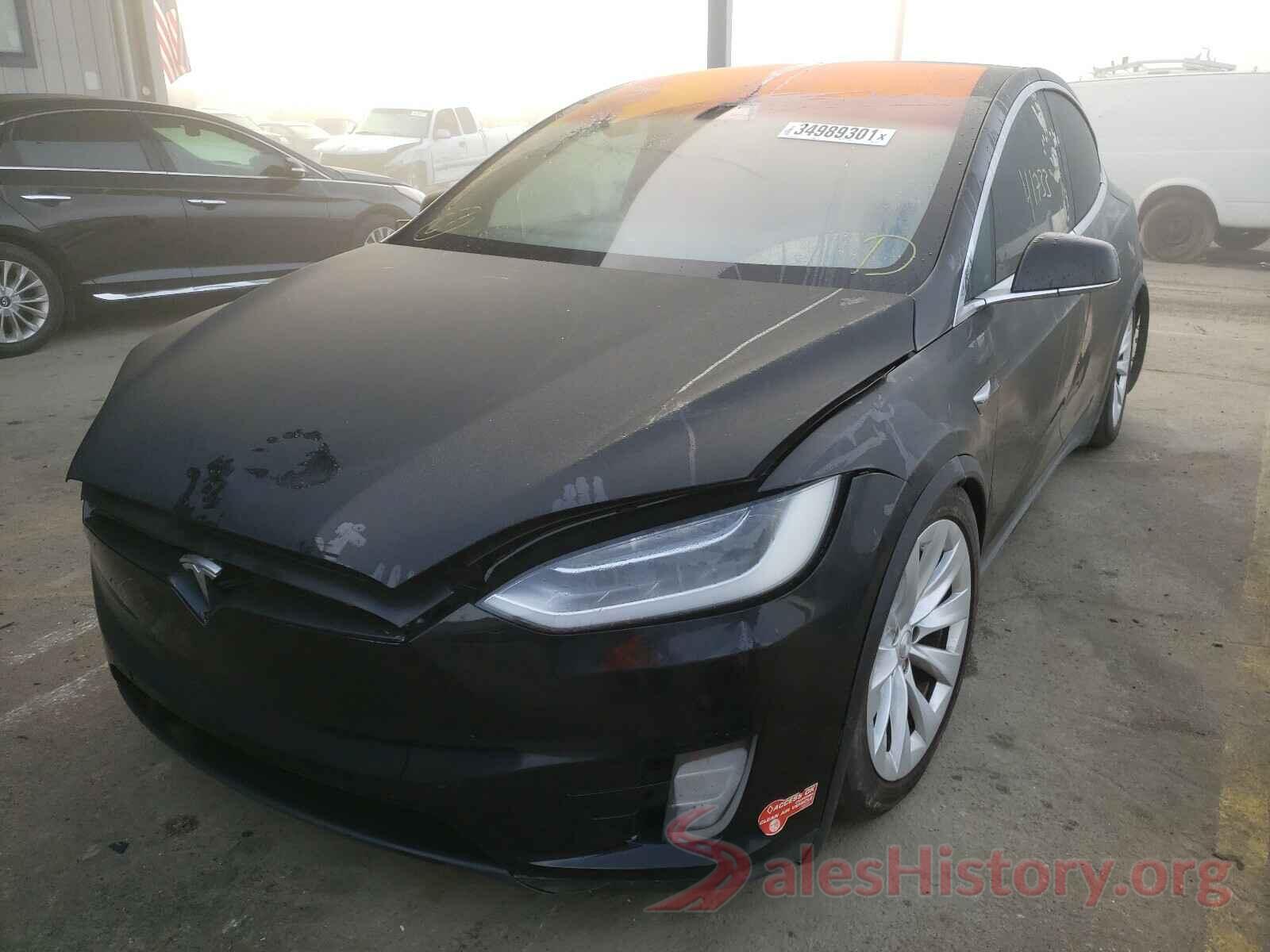 5YJXCBE20HF053712 2017 TESLA MODEL X