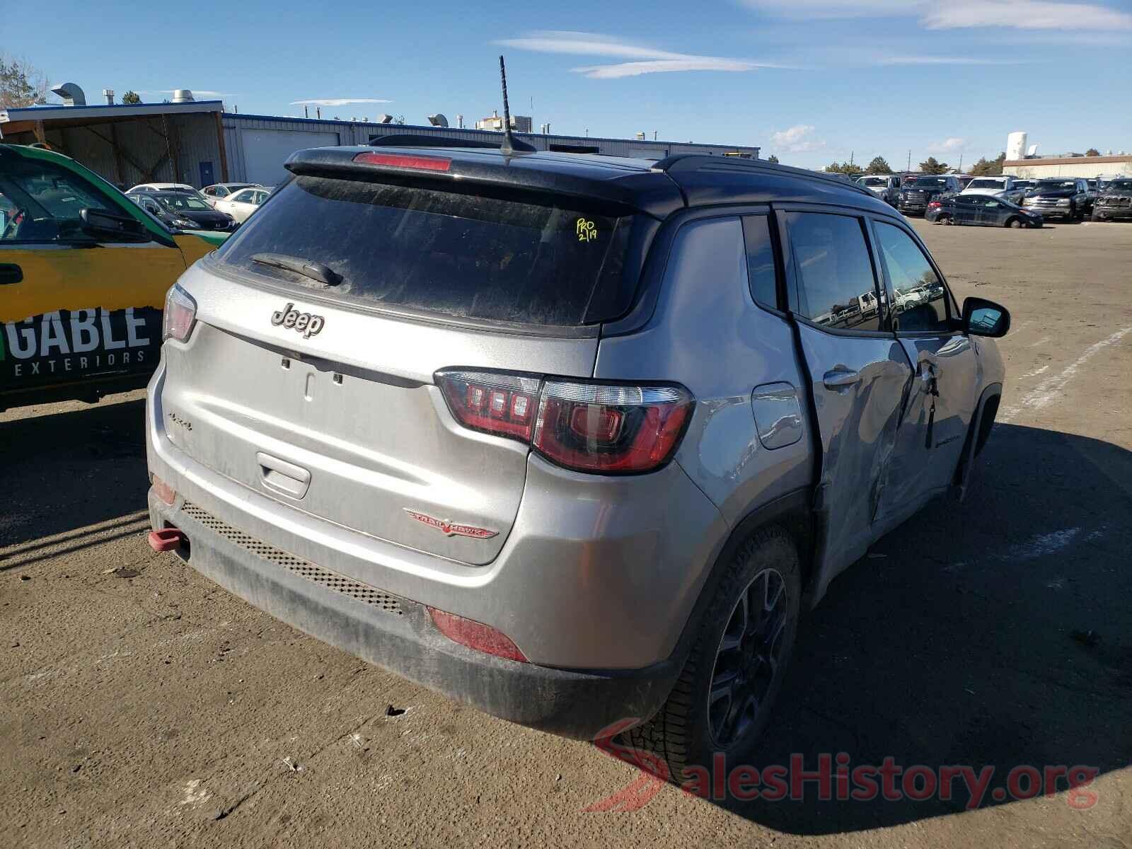 3C4NJDDB4KT722521 2019 JEEP COMPASS