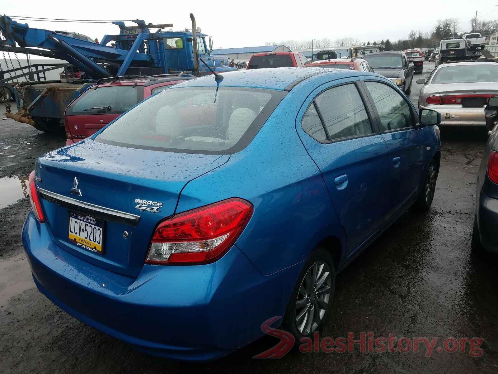 ML32F3FJ7KHF08047 2019 MITSUBISHI MIRAGE