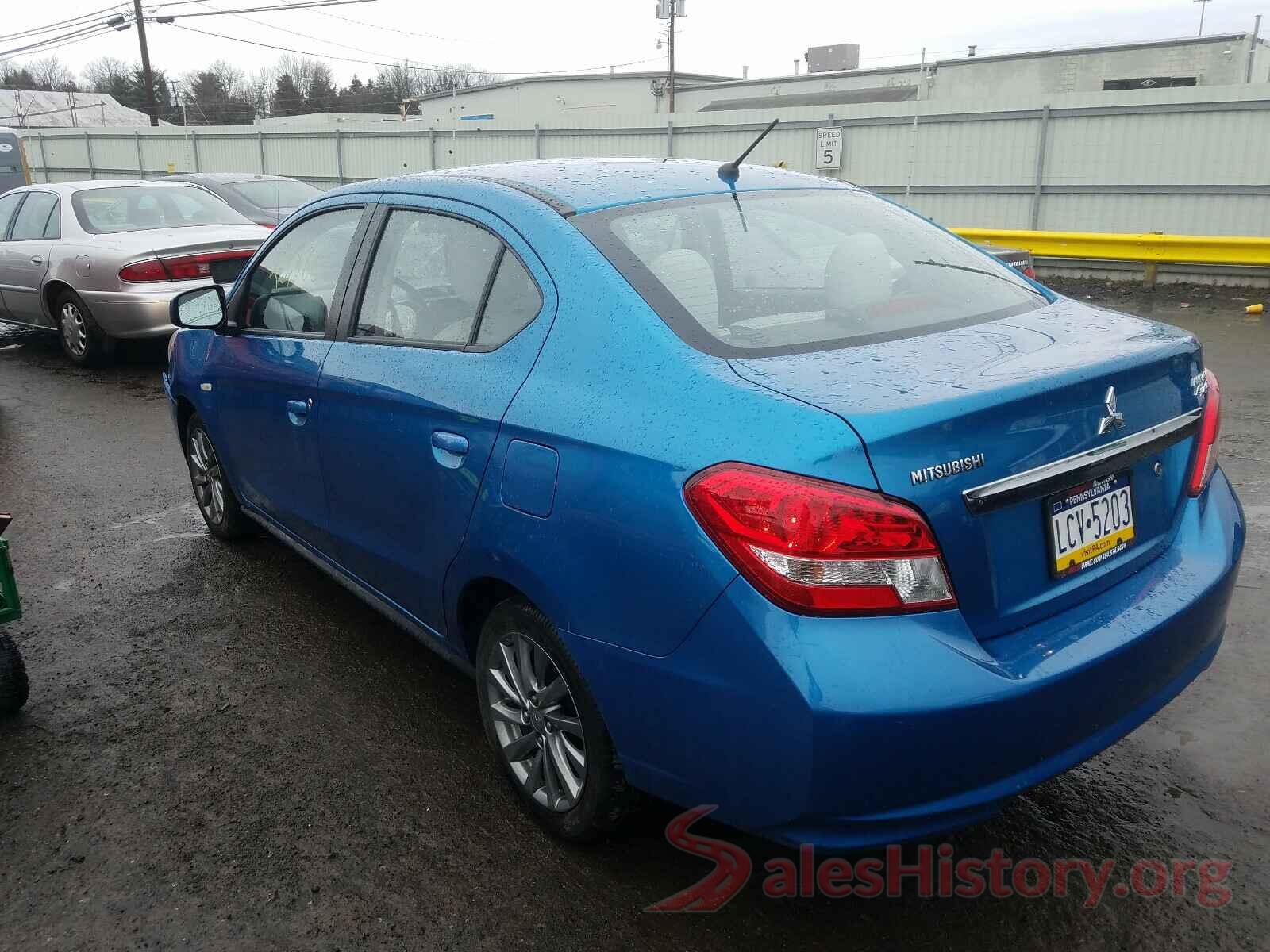 ML32F3FJ7KHF08047 2019 MITSUBISHI MIRAGE