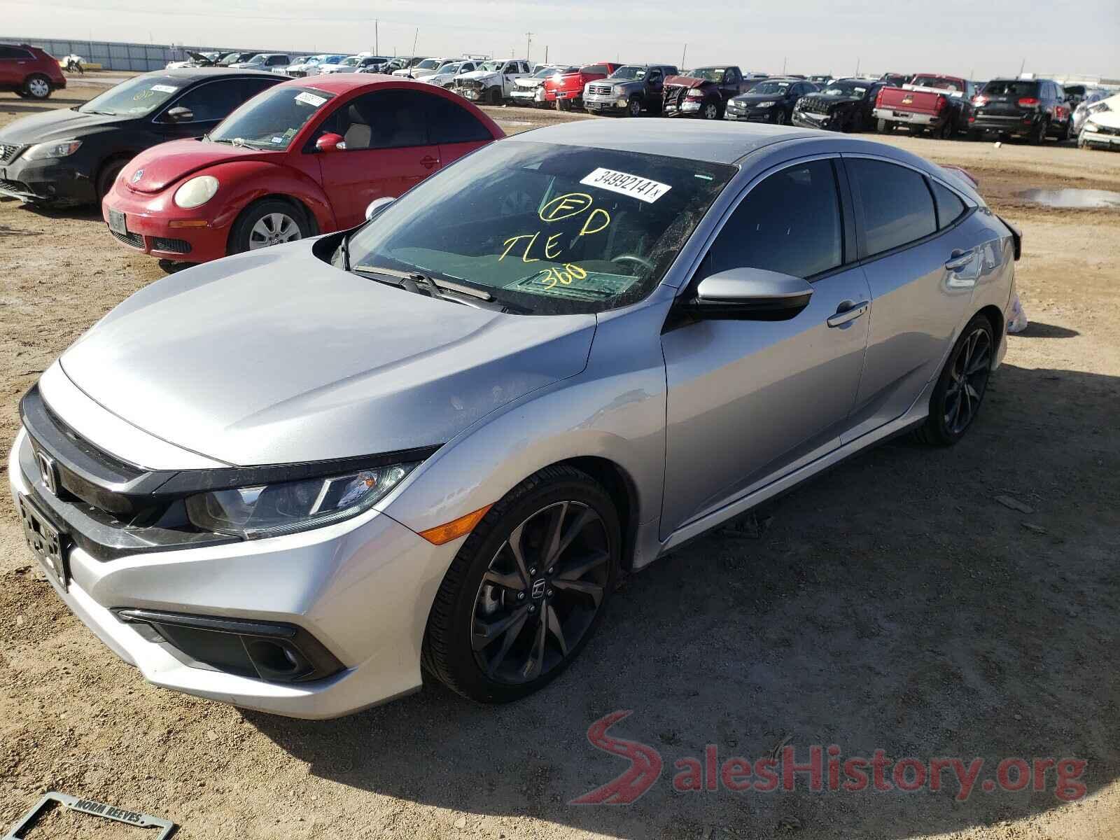 2HGFC2F82KH529878 2019 HONDA CIVIC