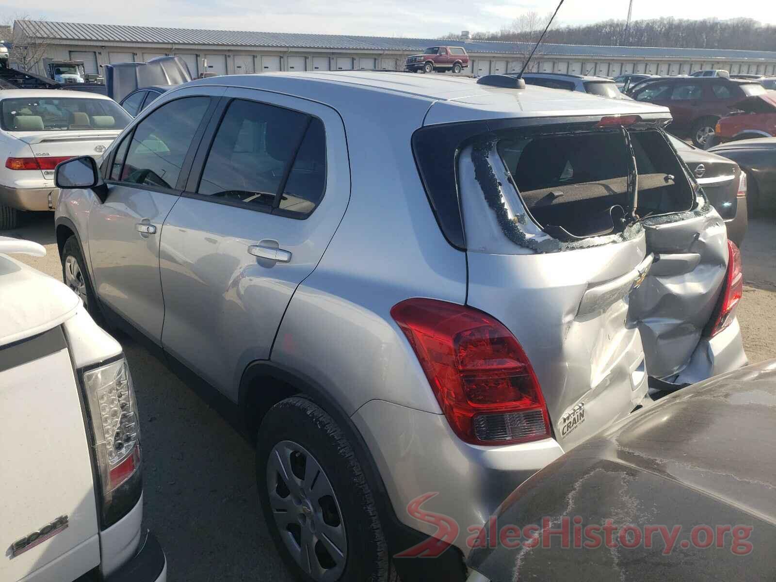 KL7CJKSB7HB261496 2017 CHEVROLET TRAX