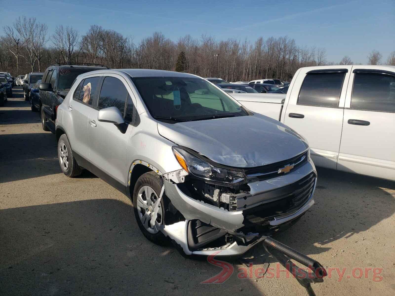 KL7CJKSB7HB261496 2017 CHEVROLET TRAX