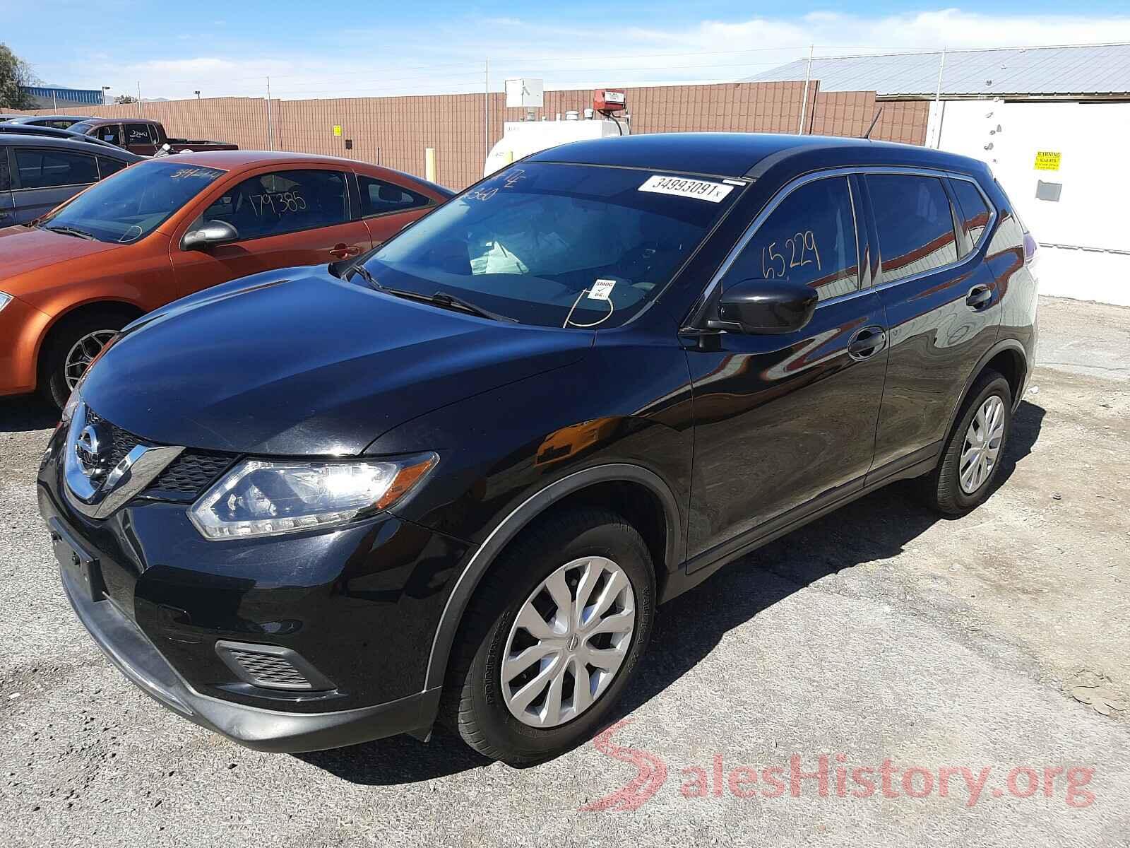 KNMAT2MV2GP697976 2016 NISSAN ROGUE