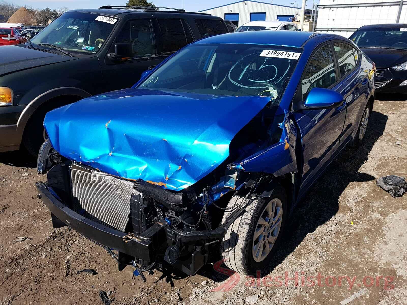 KMHD74LF0HU353696 2017 HYUNDAI ELANTRA