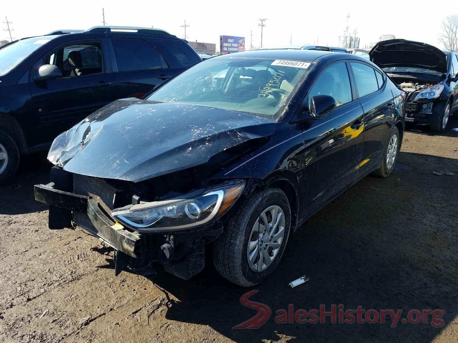 KMHD74LFXHU115130 2017 HYUNDAI ELANTRA