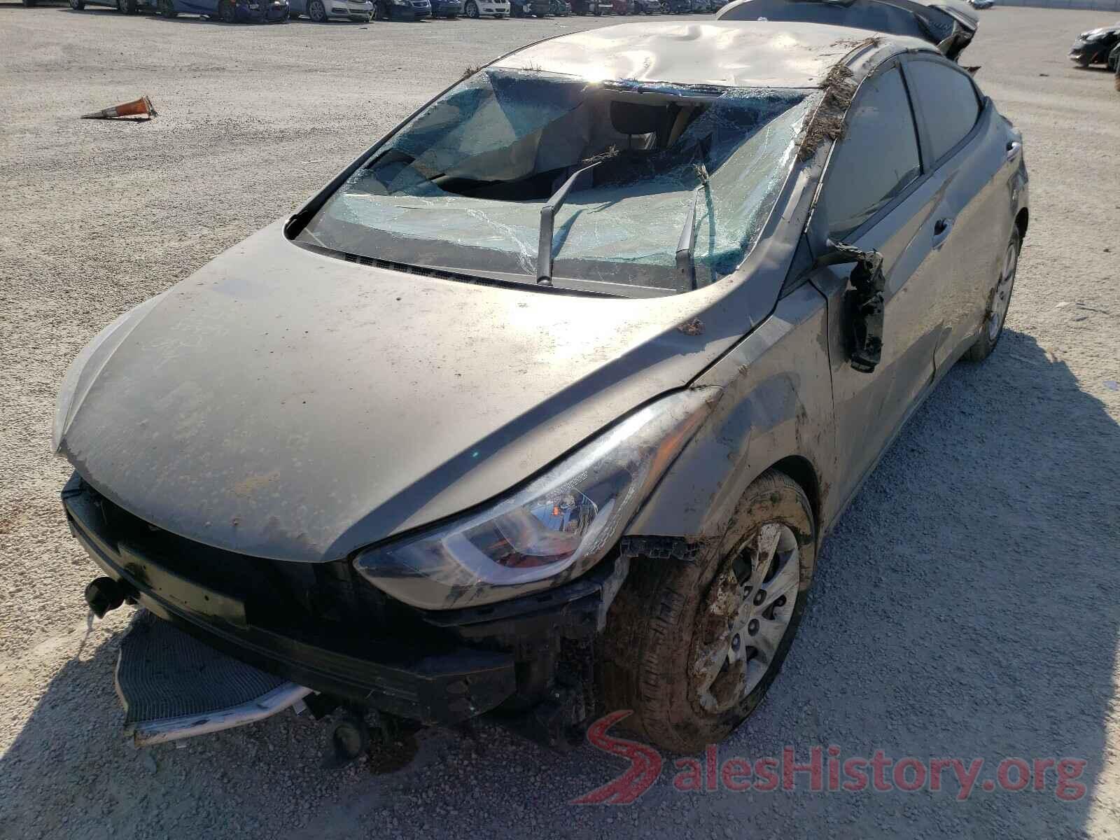 5NPDH4AE8GH782430 2016 HYUNDAI ELANTRA