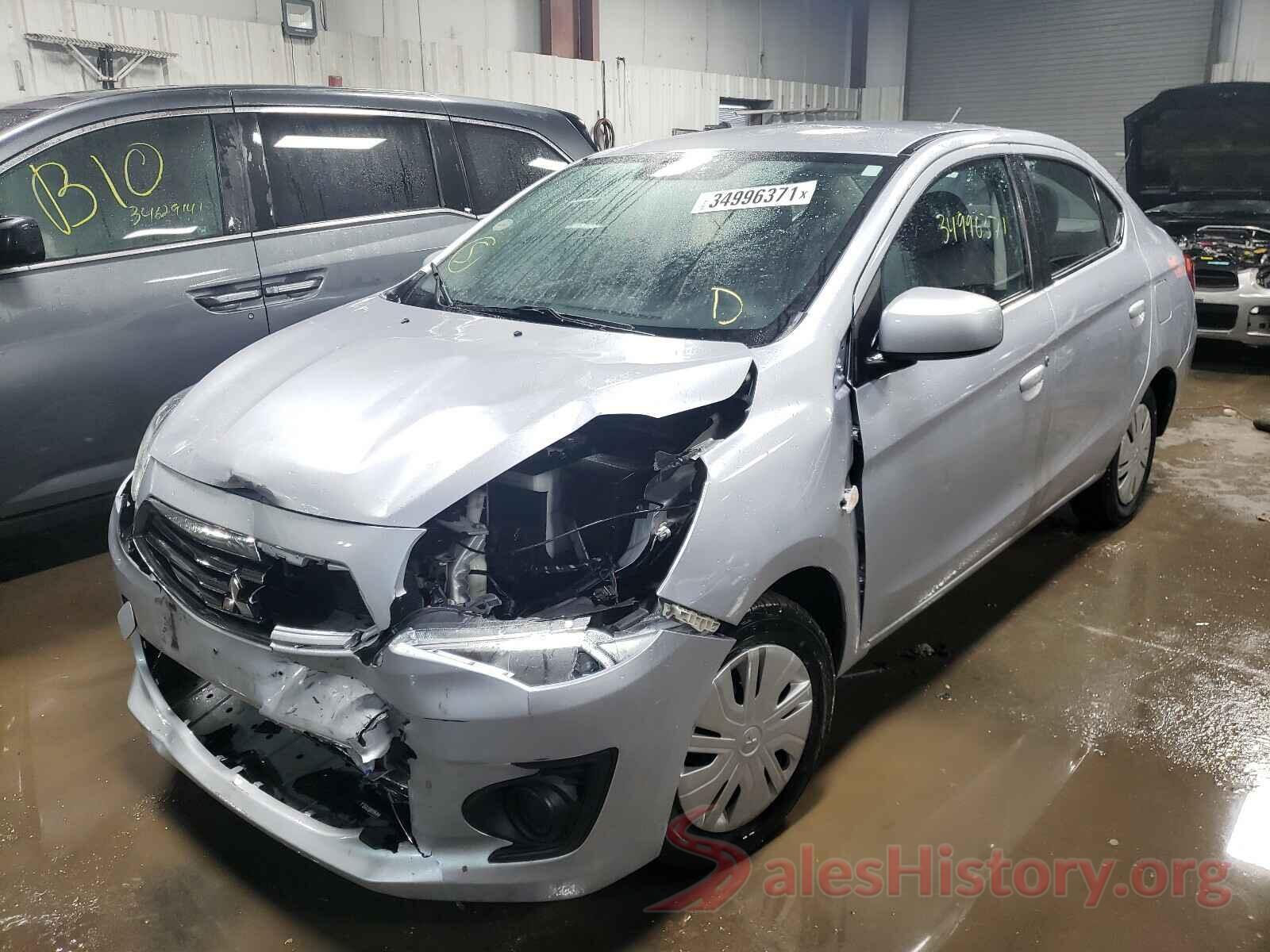 ML32F3FJ5HHF13322 2017 MITSUBISHI MIRAGE