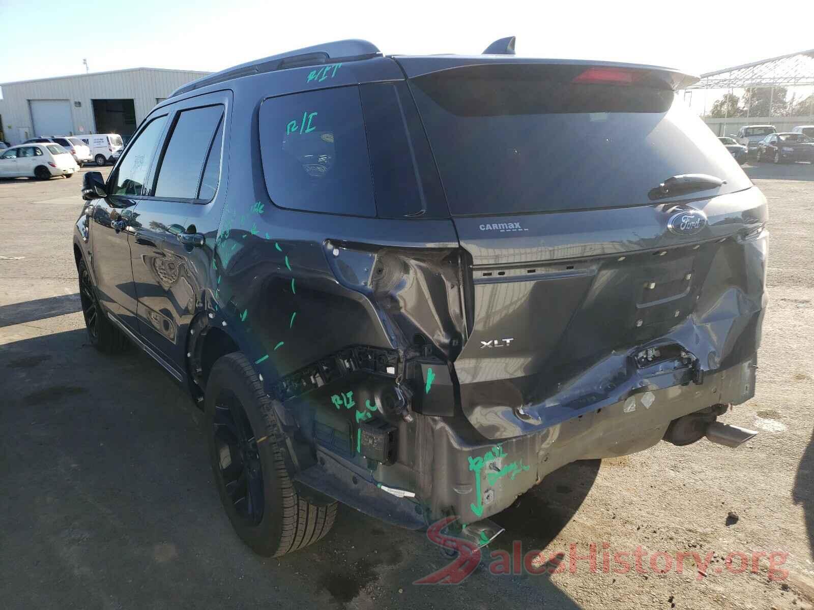 1FM5K7D89HGE24283 2017 FORD EXPLORER