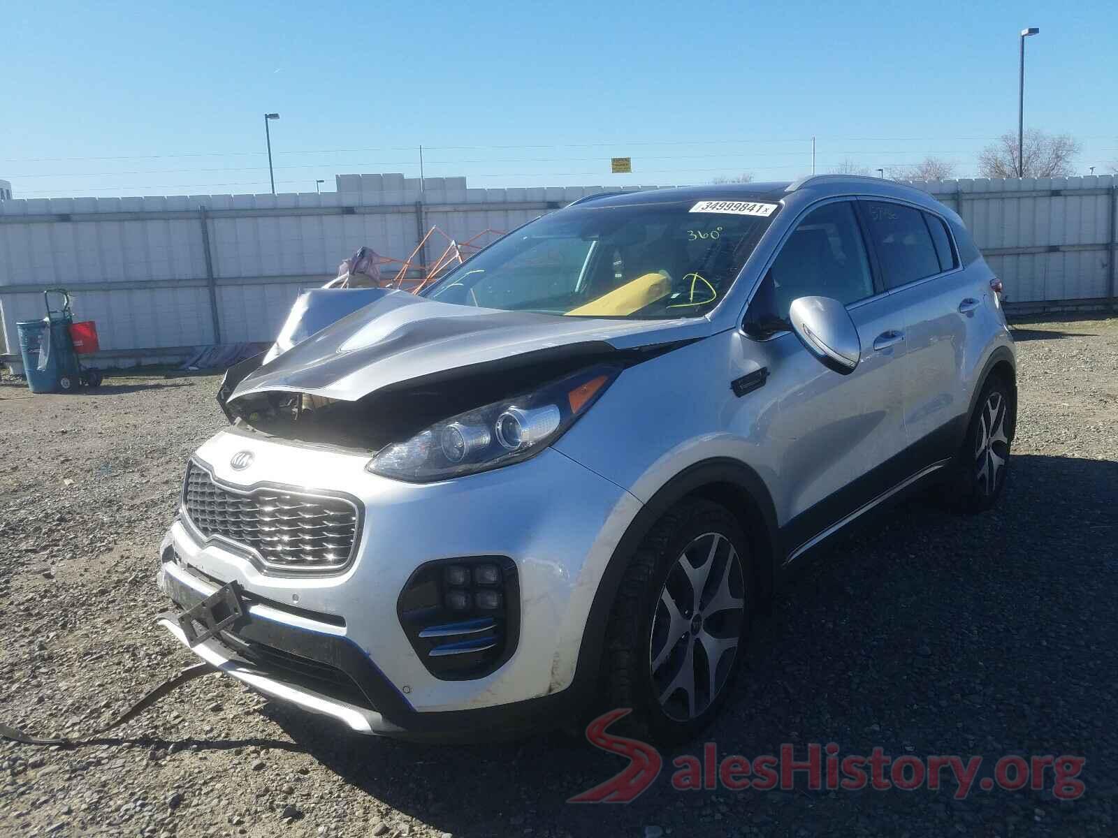 KNDPR3A64H7265161 2017 KIA SPORTAGE