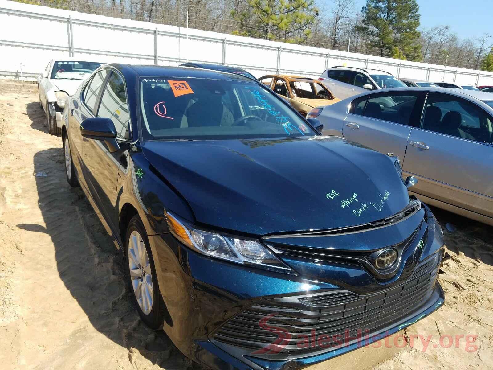 4T1B11HK4KU842154 2019 TOYOTA CAMRY