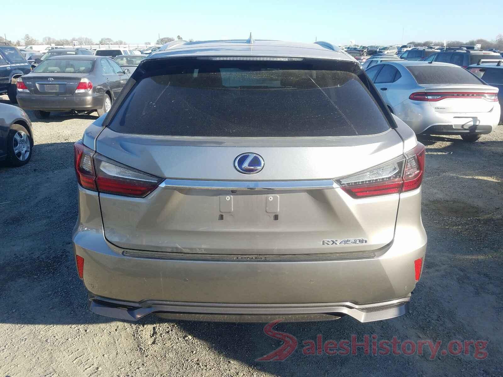 2T2BGMCA4HC016540 2017 LEXUS RX450