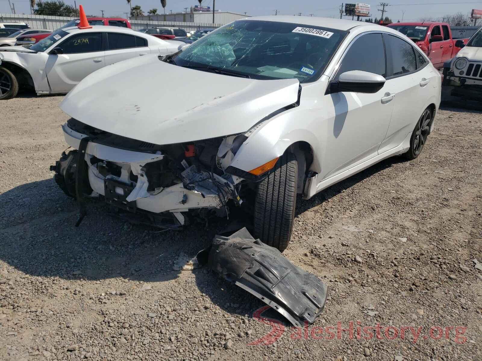 2HGFC2F81KH600634 2019 HONDA CIVIC