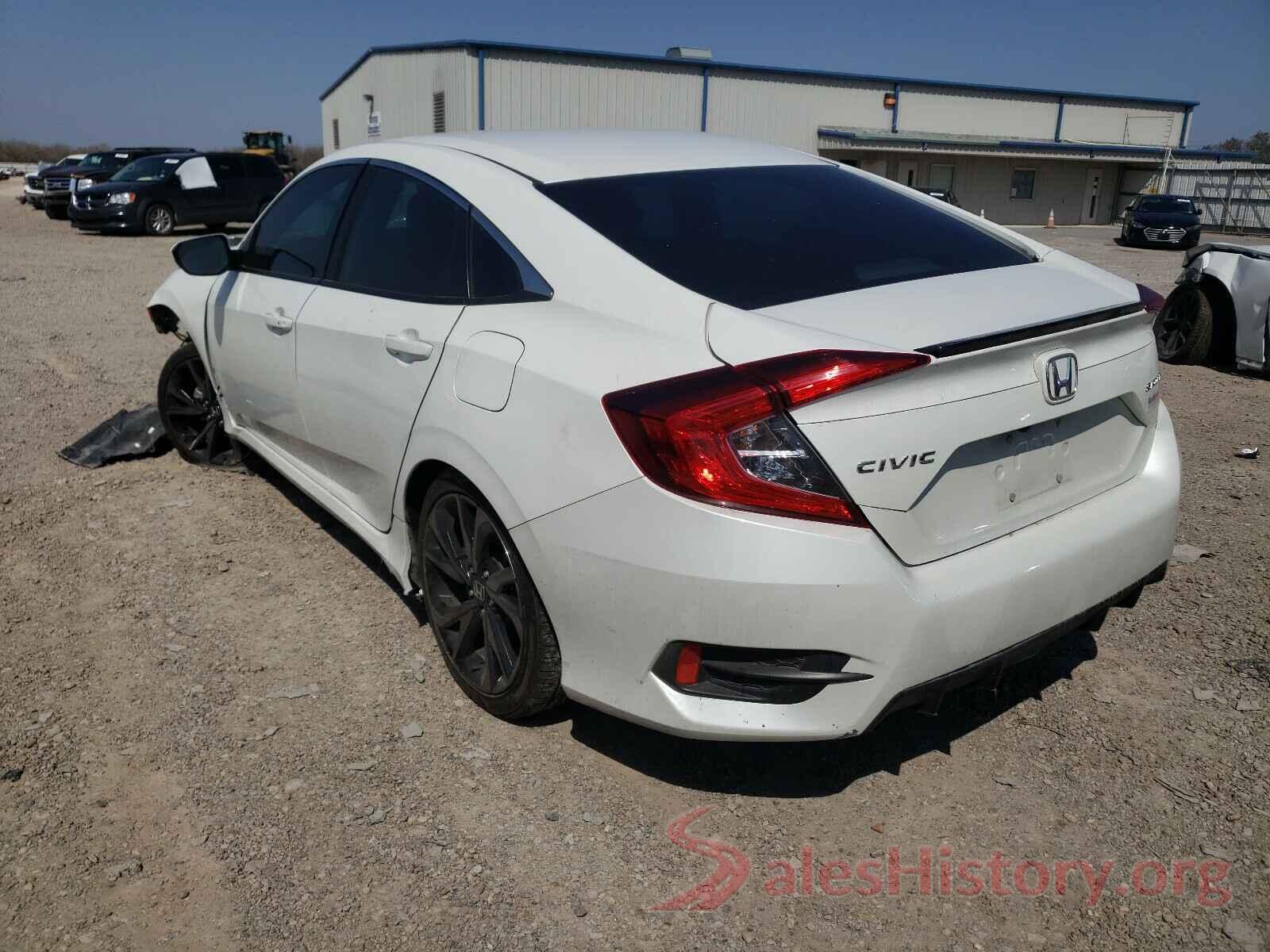 2HGFC2F81KH600634 2019 HONDA CIVIC