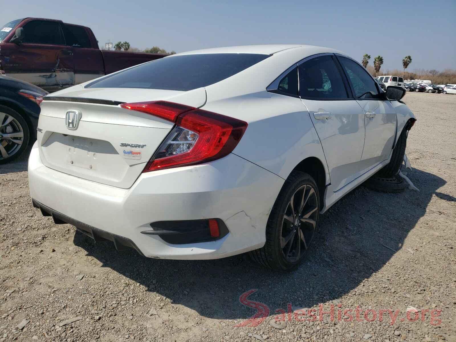 2HGFC2F81KH600634 2019 HONDA CIVIC