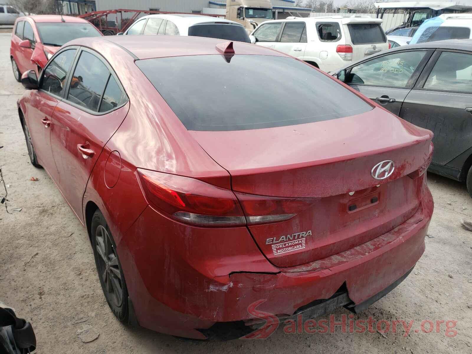 5NPD84LF7JH342924 2018 HYUNDAI ELANTRA