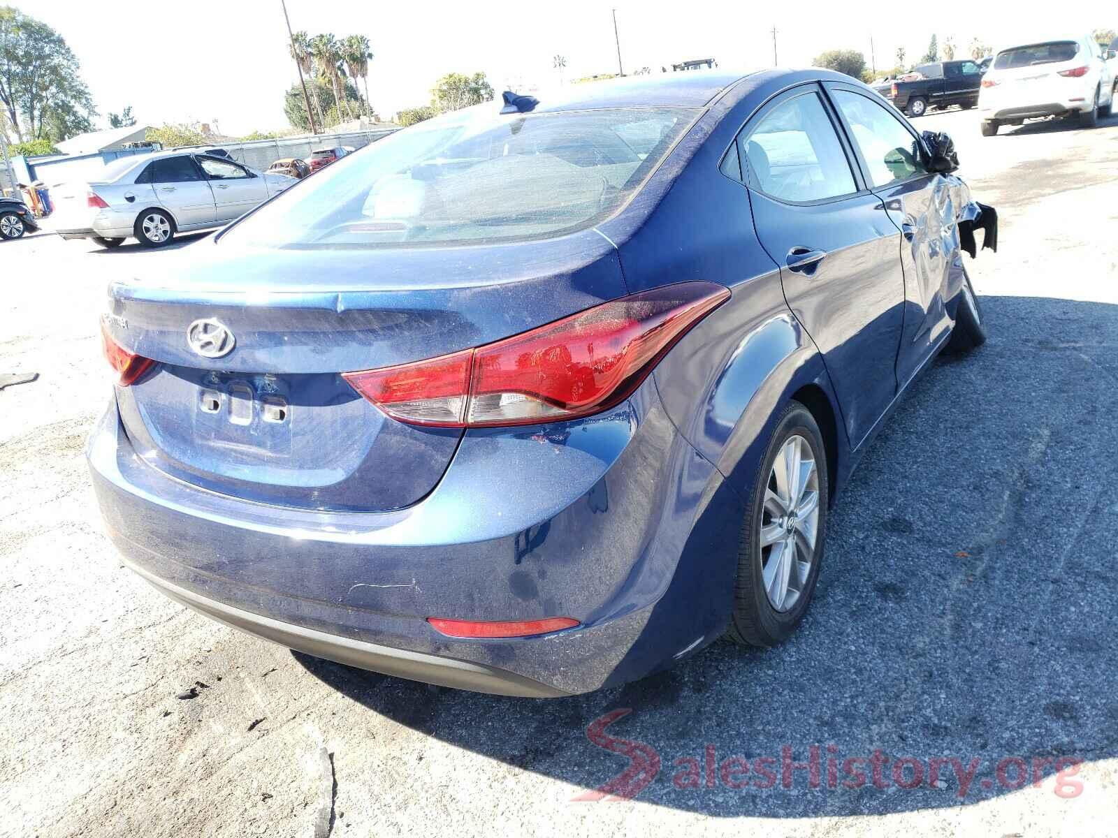 5NPDH4AE6GH724400 2016 HYUNDAI ELANTRA