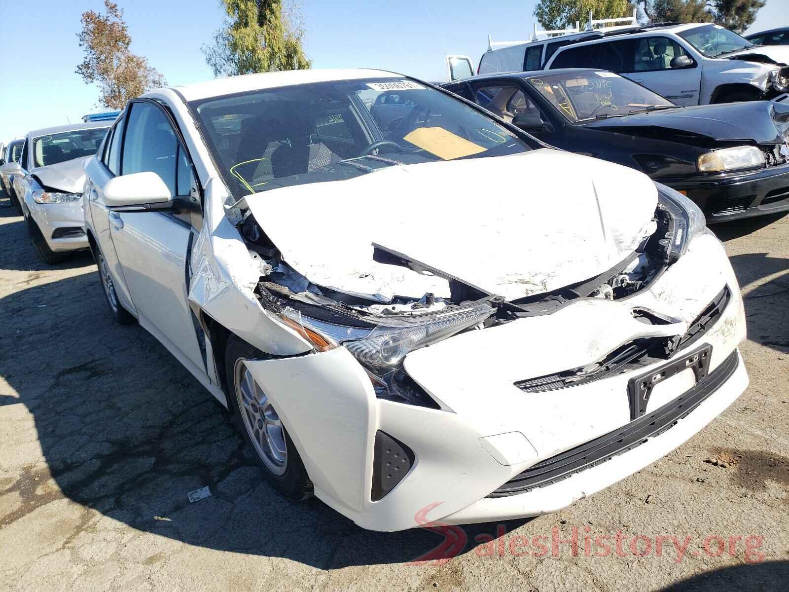 JTDKBRFU9J3082764 2018 TOYOTA PRIUS