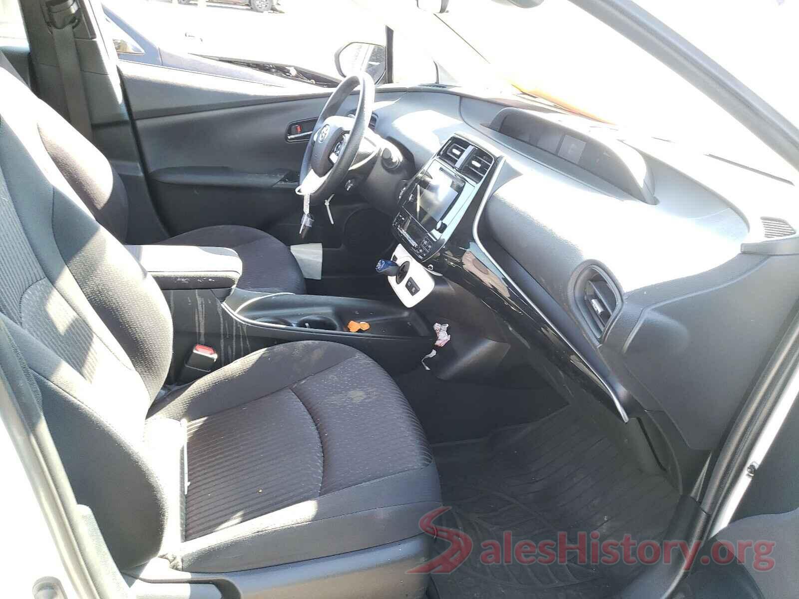 JTDKBRFU9J3082764 2018 TOYOTA PRIUS