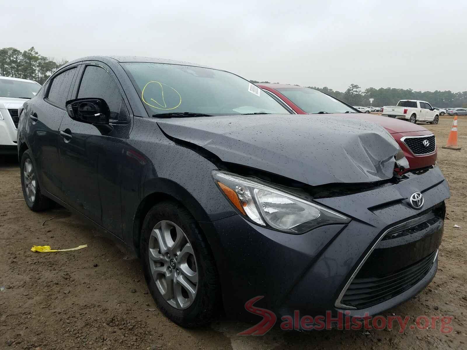 3MYDLBYV3JY318191 2018 TOYOTA YARIS