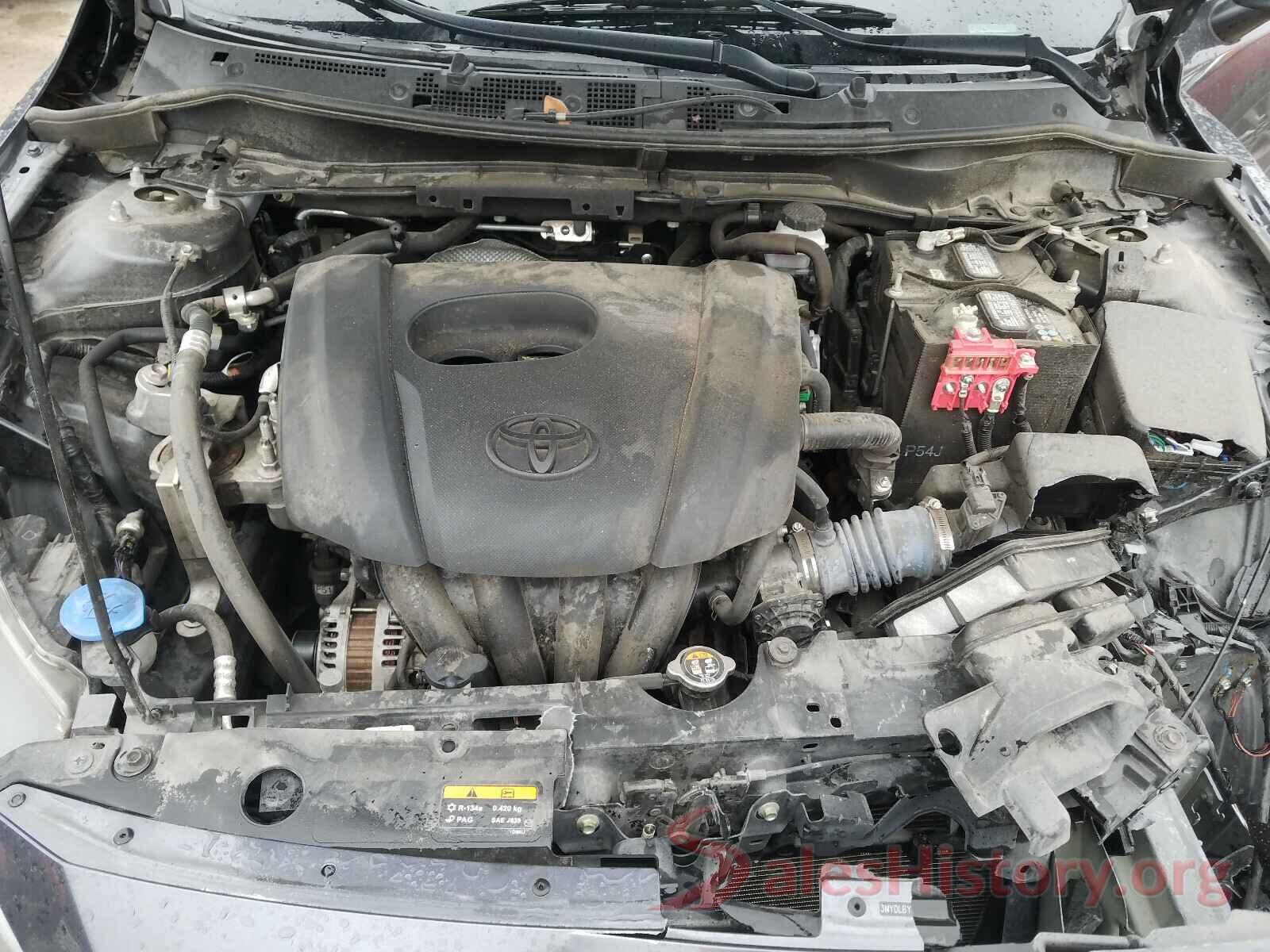 3MYDLBYV3JY318191 2018 TOYOTA YARIS