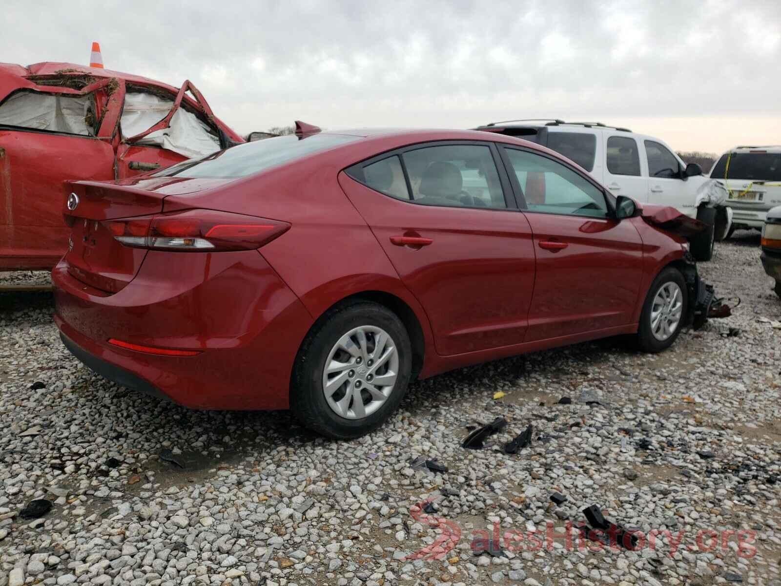 KMHD74LF1HU370068 2017 HYUNDAI ELANTRA