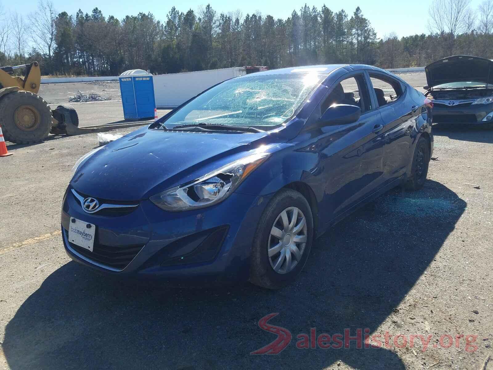 5NPDH4AE7GH752271 2016 HYUNDAI ELANTRA