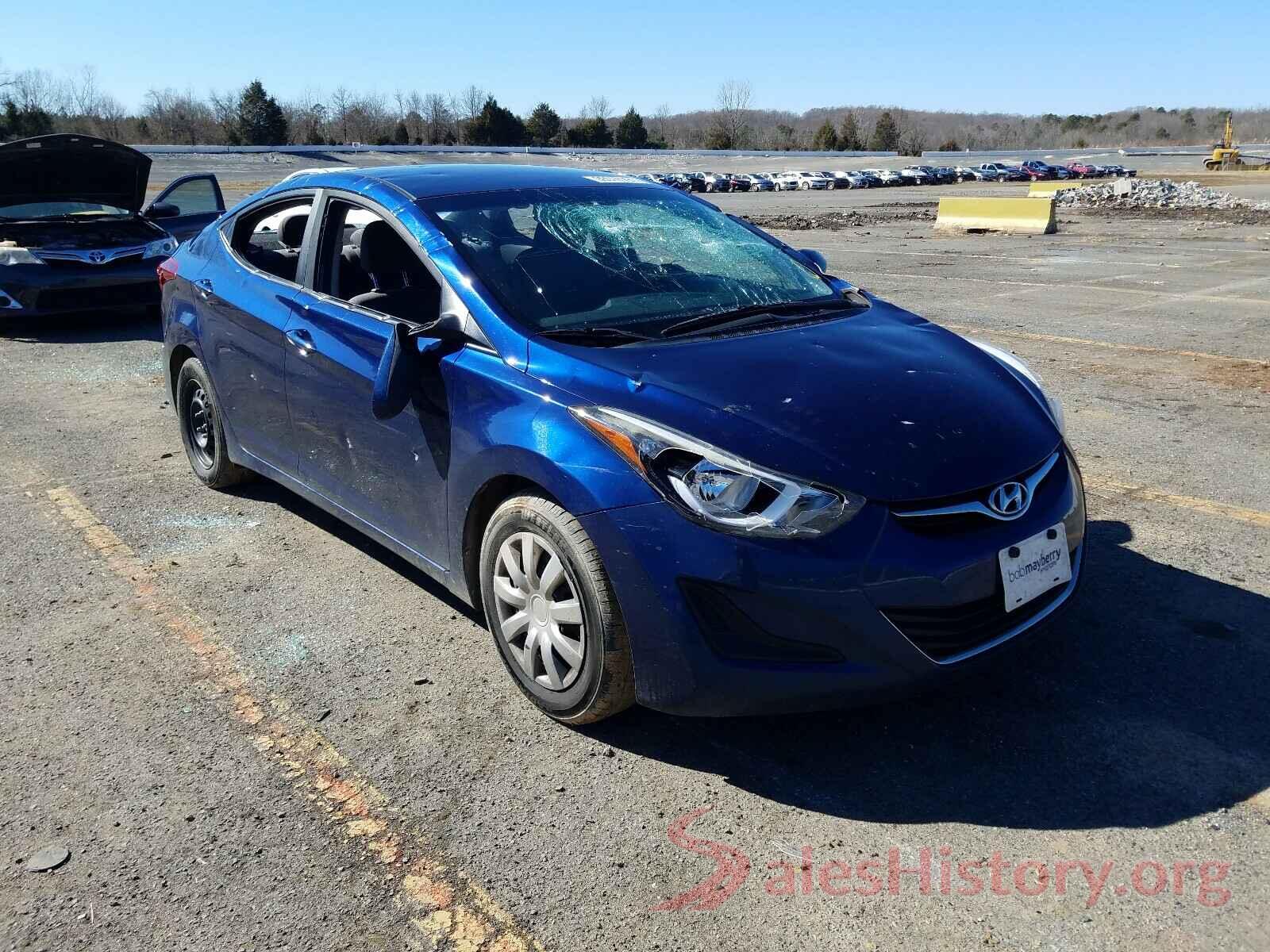 5NPDH4AE7GH752271 2016 HYUNDAI ELANTRA