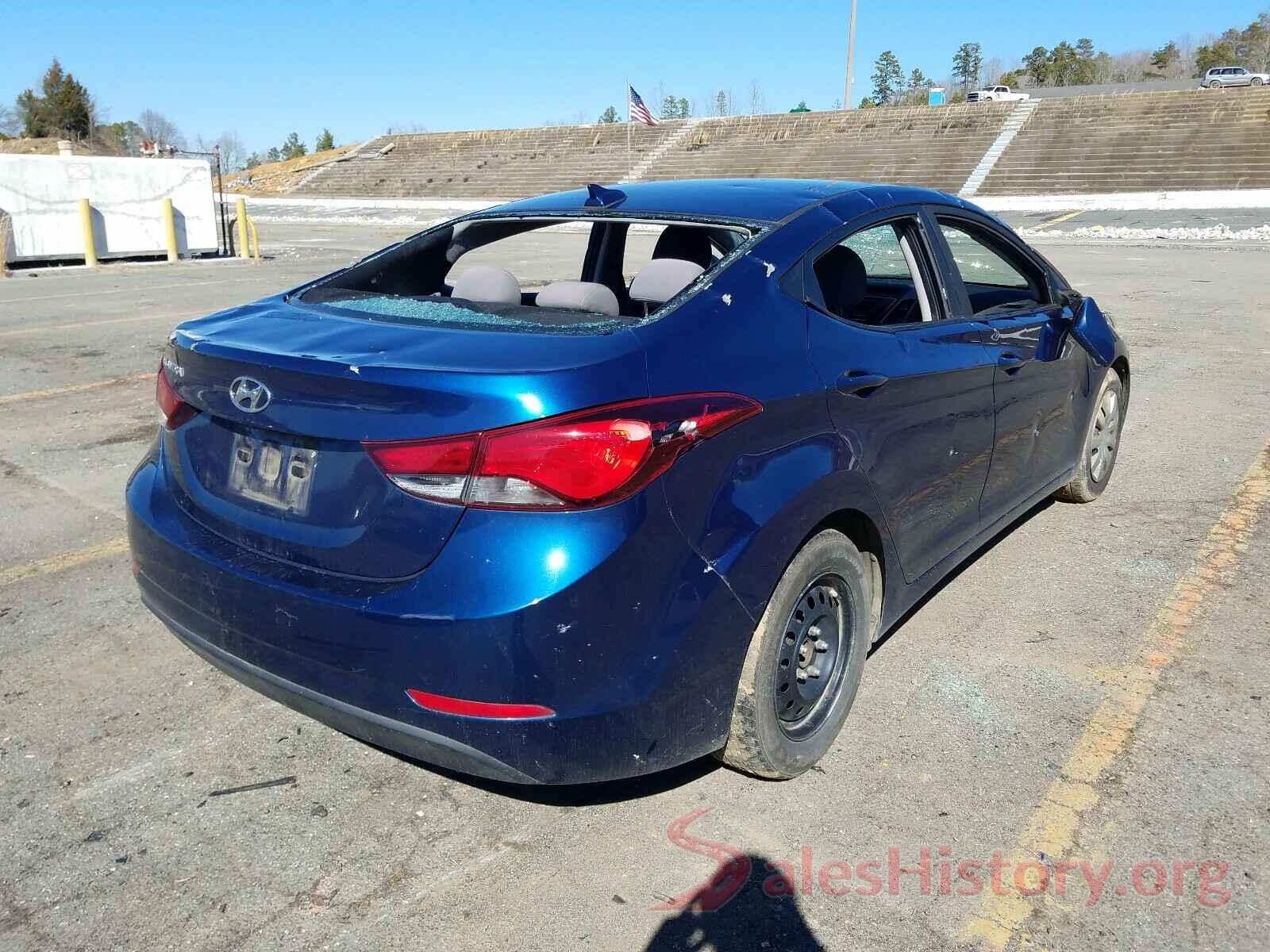 5NPDH4AE7GH752271 2016 HYUNDAI ELANTRA