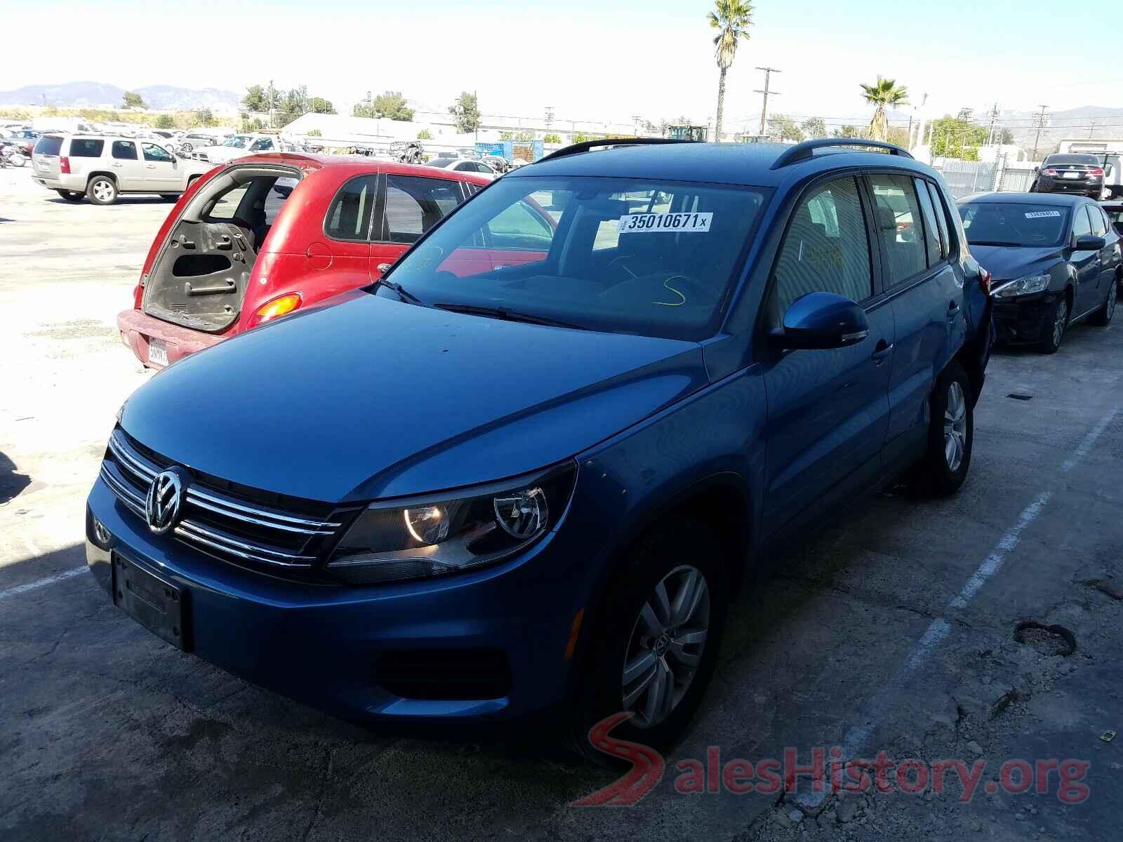 WVGAV7AX0HW504465 2017 VOLKSWAGEN TIGUAN