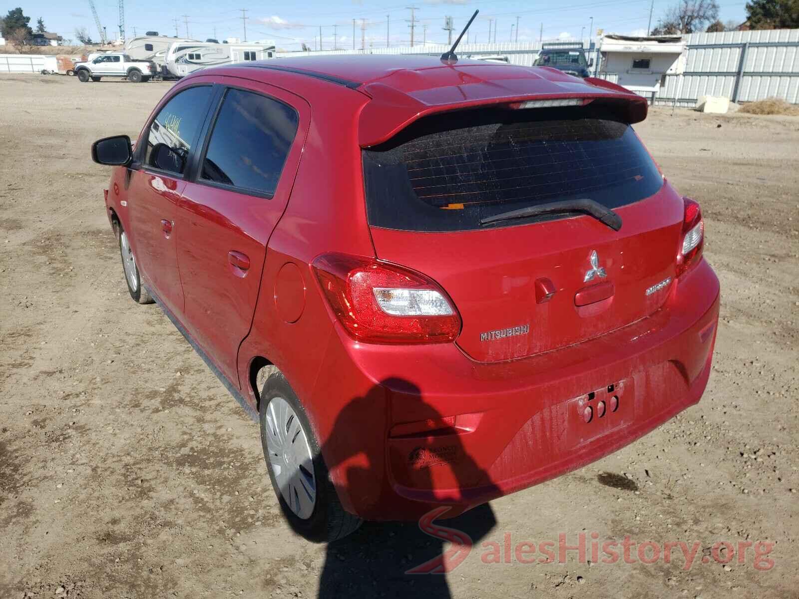 ML32A3HJ6JH006945 2018 MITSUBISHI MIRAGE