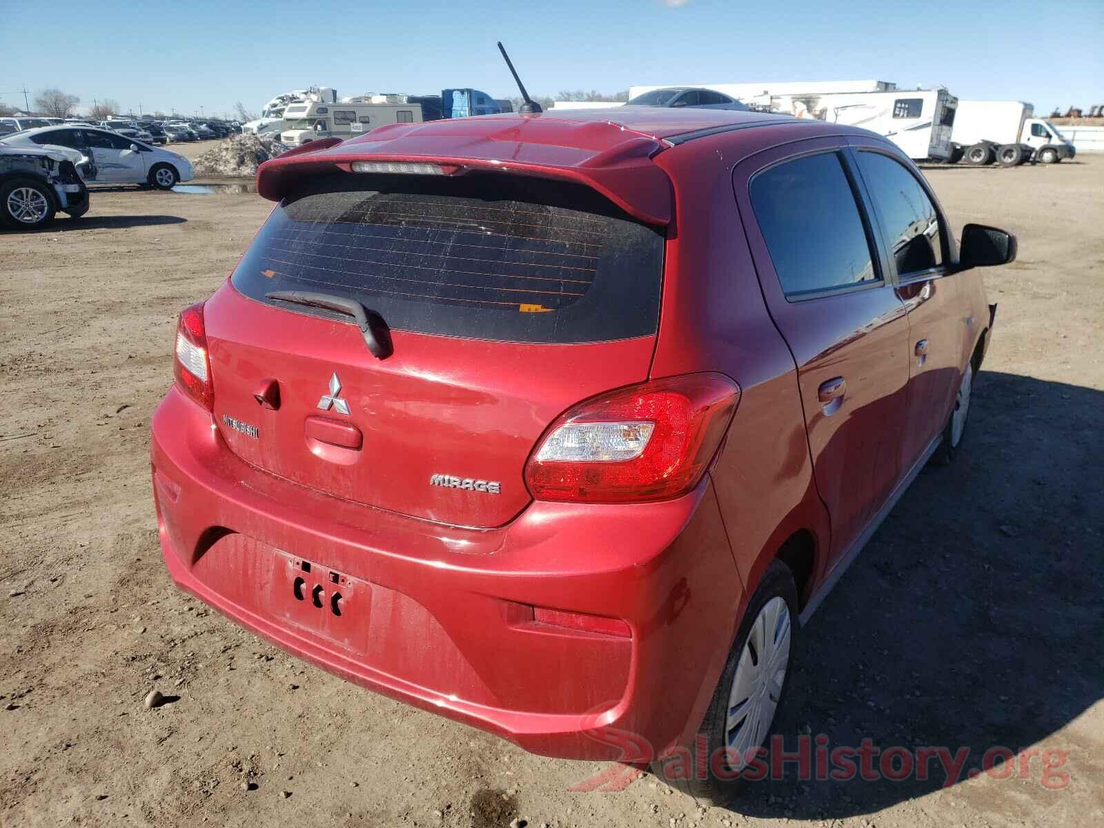 ML32A3HJ6JH006945 2018 MITSUBISHI MIRAGE