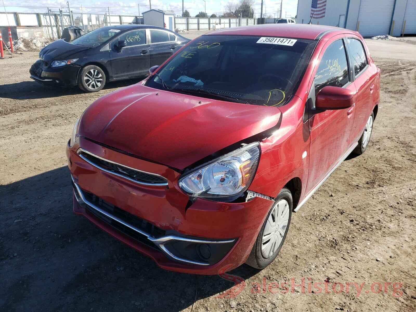 ML32A3HJ6JH006945 2018 MITSUBISHI MIRAGE