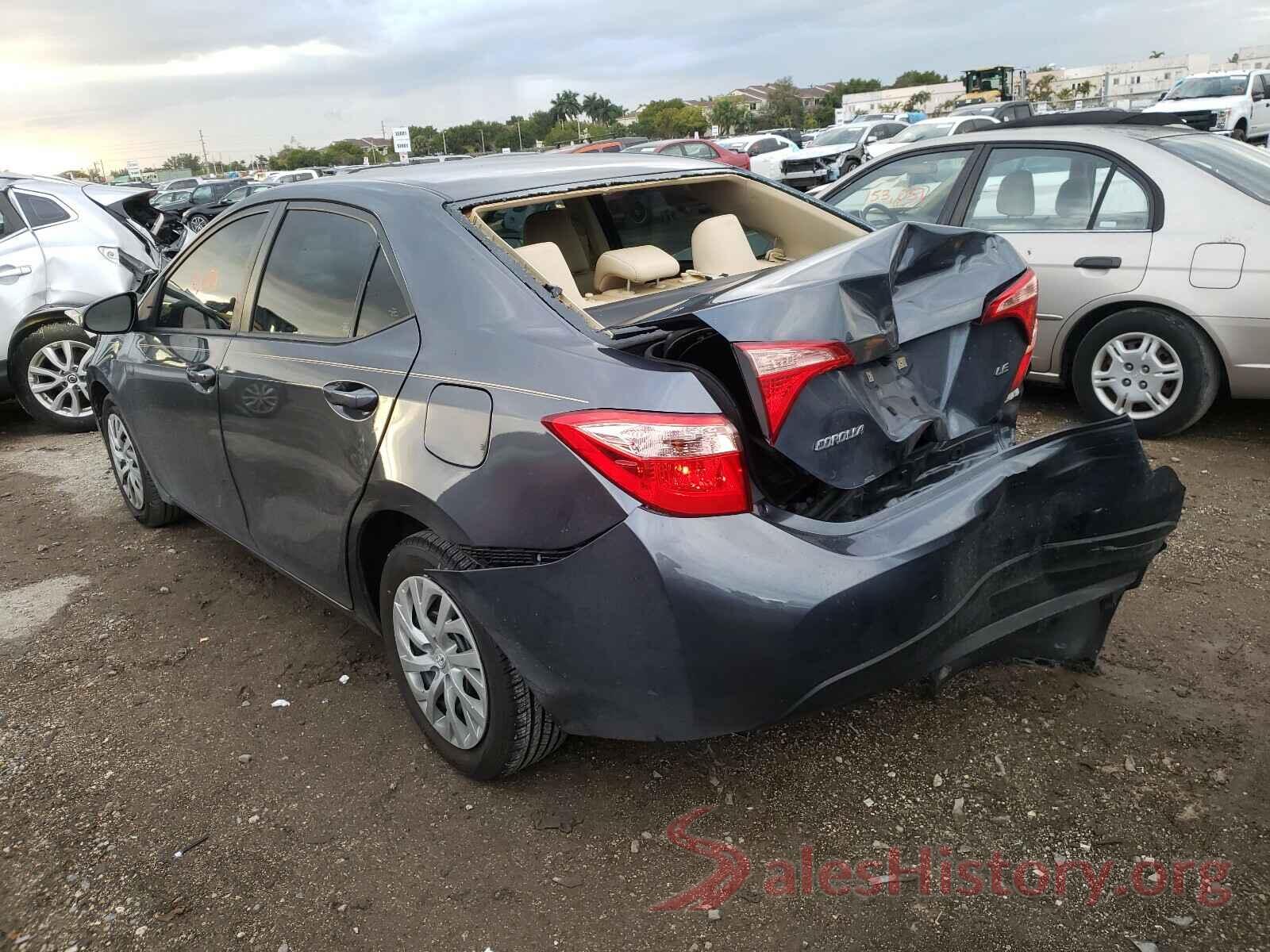 2T1BURHE5HC806807 2017 TOYOTA COROLLA