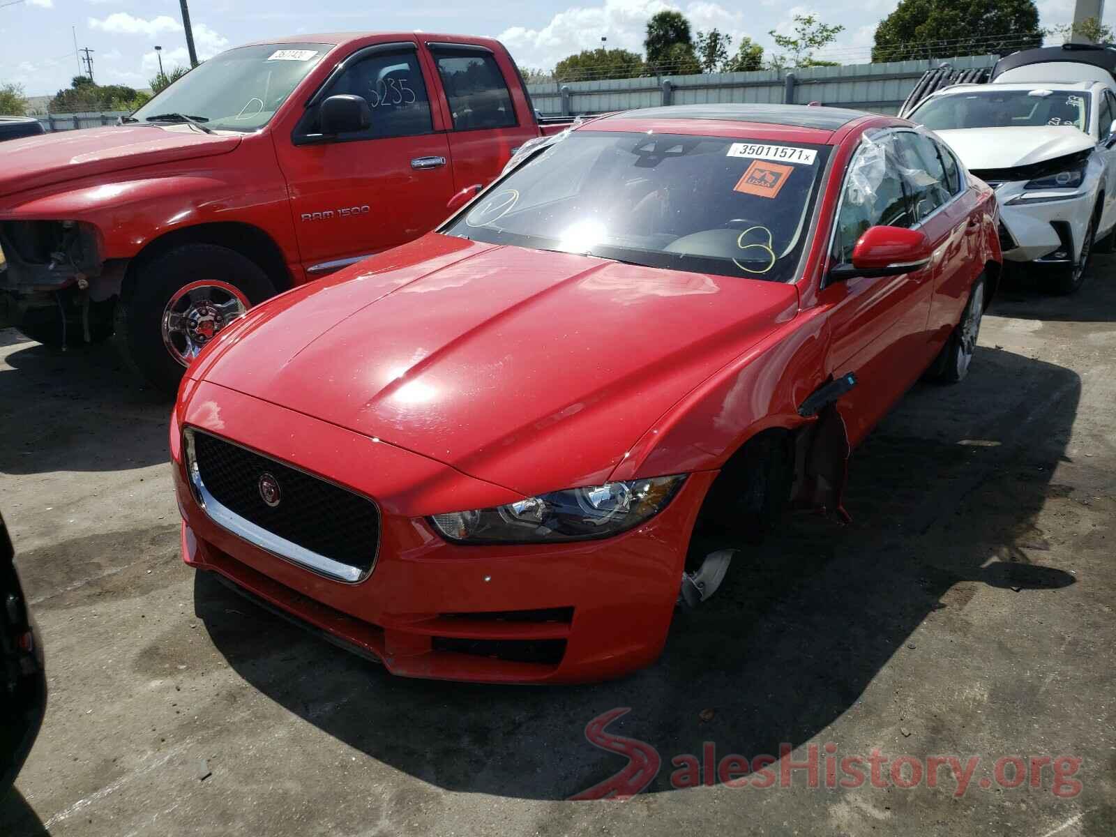 SAJAD4FX6KCP53572 2019 JAGUAR XE