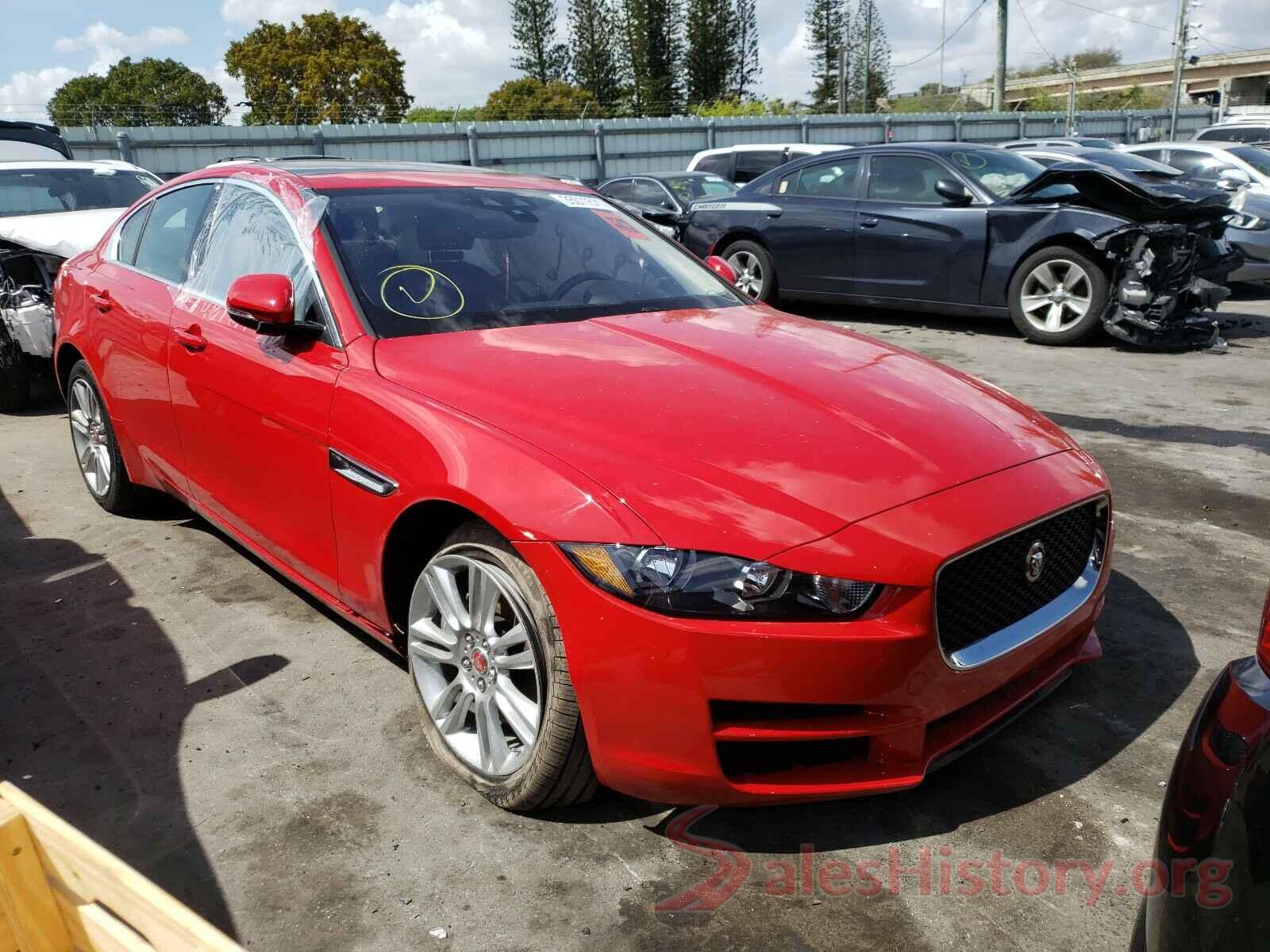 SAJAD4FX6KCP53572 2019 JAGUAR XE