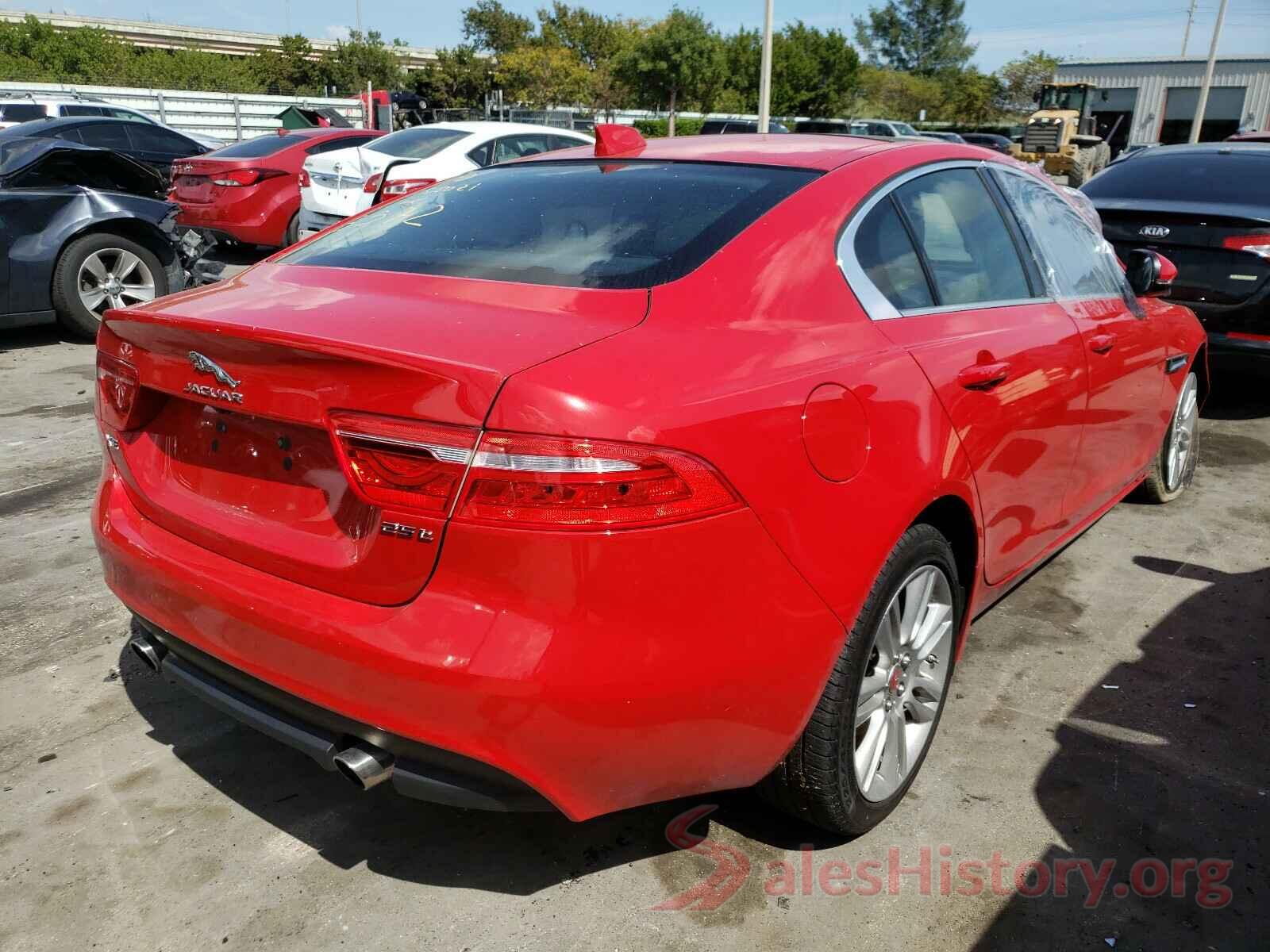 SAJAD4FX6KCP53572 2019 JAGUAR XE