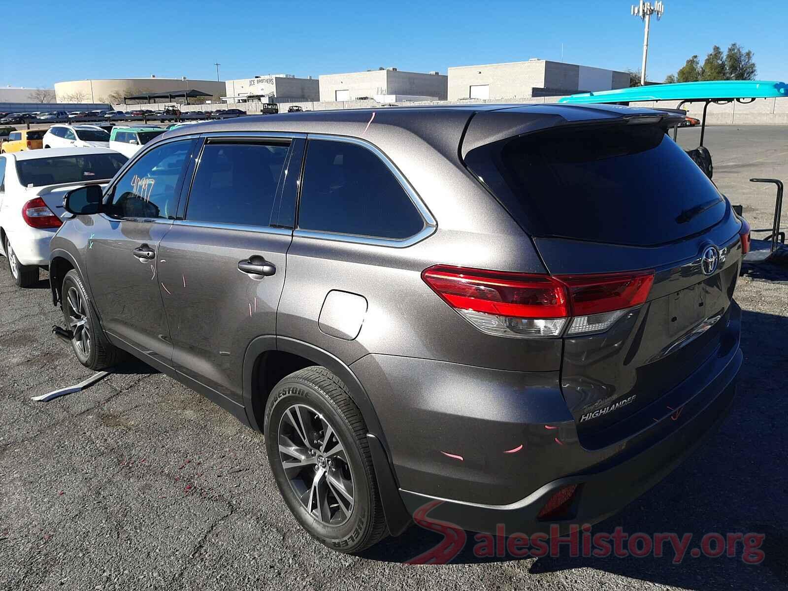 5TDBZRFH8KS944709 2019 TOYOTA HIGHLANDER