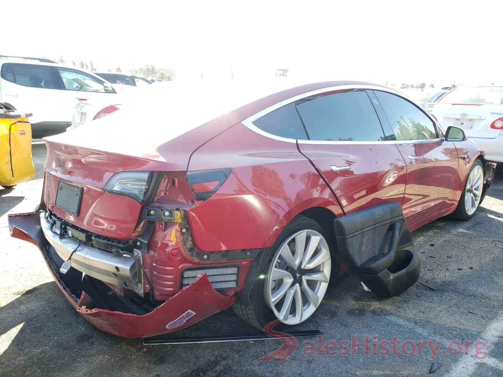 5YJ3E1EA1KF314542 2019 TESLA MODEL 3