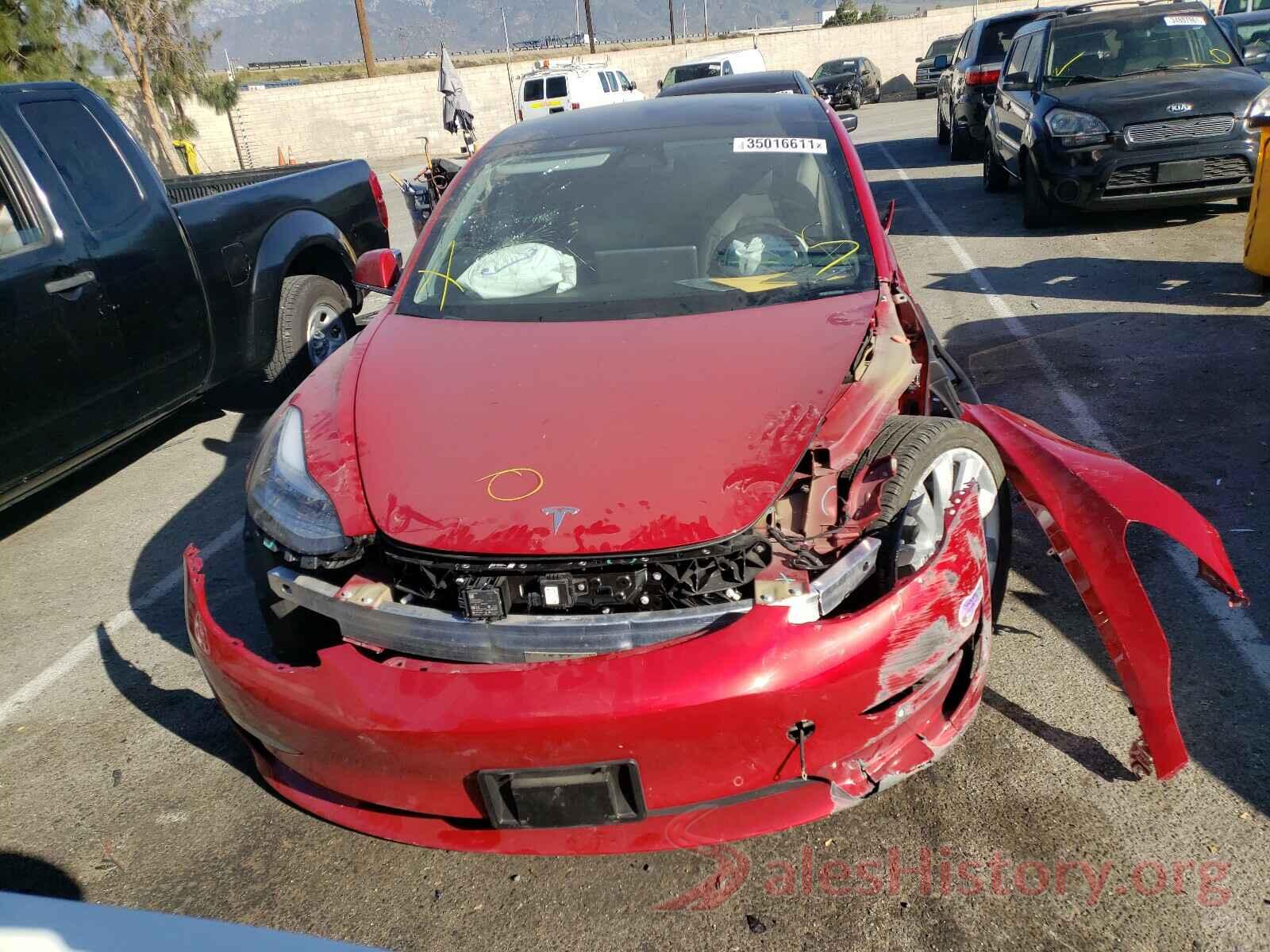 5YJ3E1EA1KF314542 2019 TESLA MODEL 3