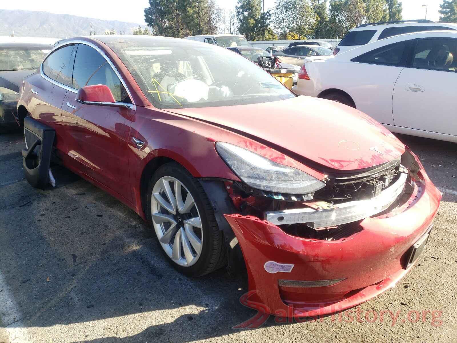 5YJ3E1EA1KF314542 2019 TESLA MODEL 3