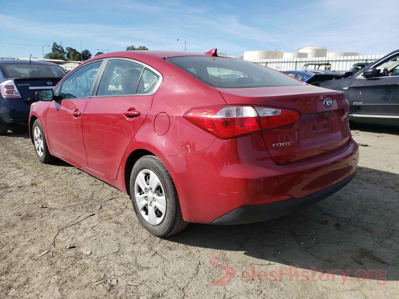 KNAFK4A64G5455409 2016 KIA FORTE