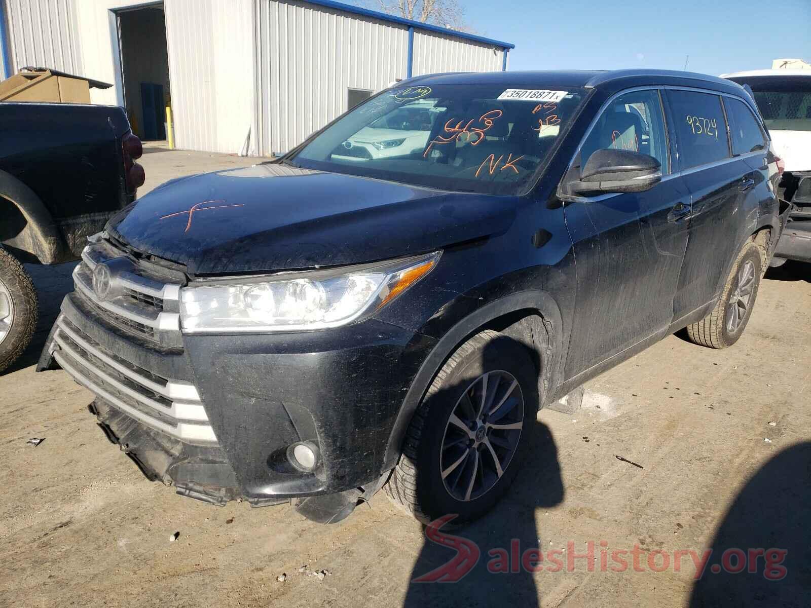 5TDKZRFH2HS188917 2017 TOYOTA HIGHLANDER