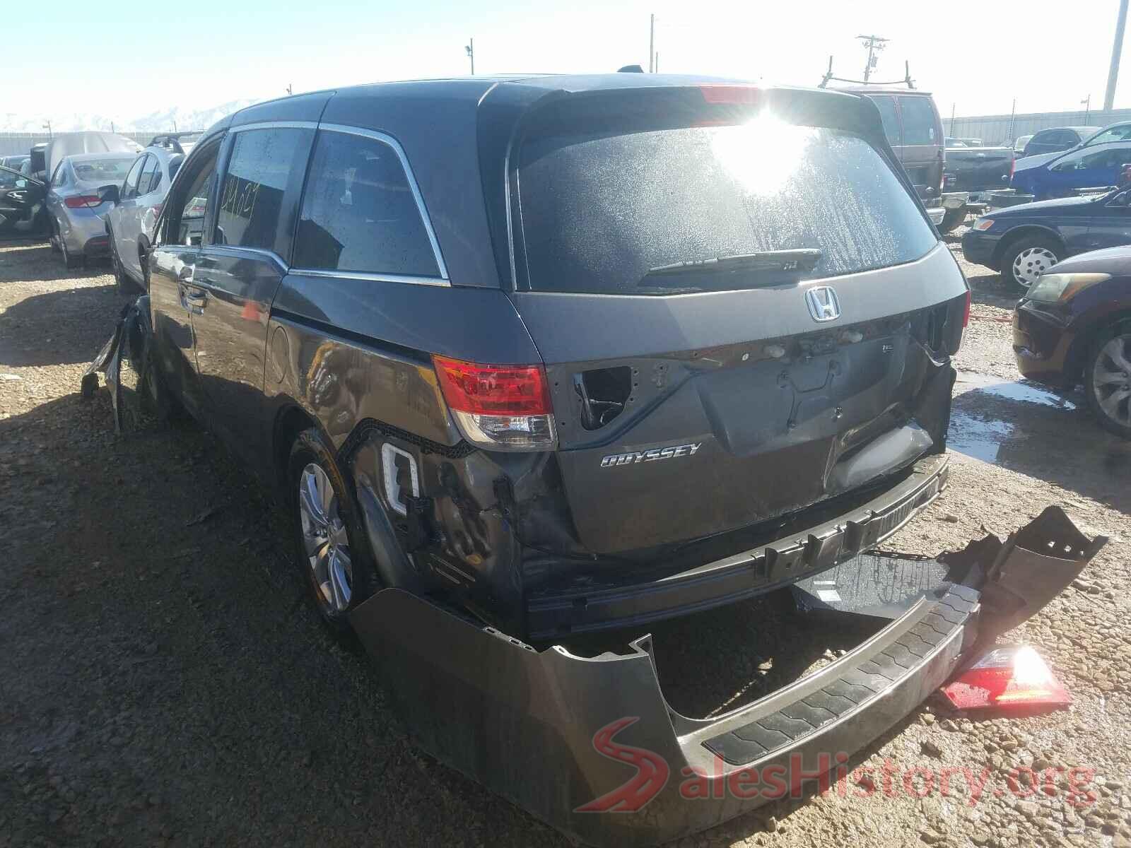 5FNRL5H62GB137781 2016 HONDA ODYSSEY