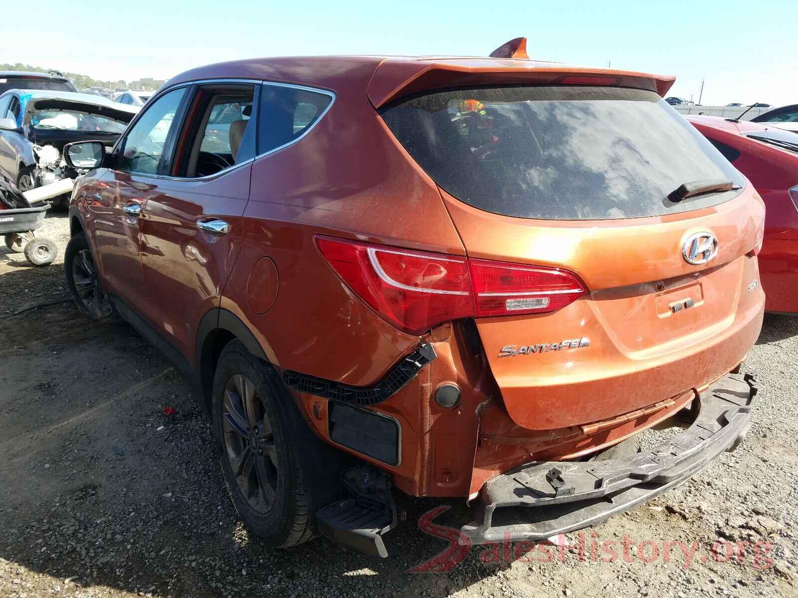 5XYZT3LB1GG353364 2016 HYUNDAI SANTA FE