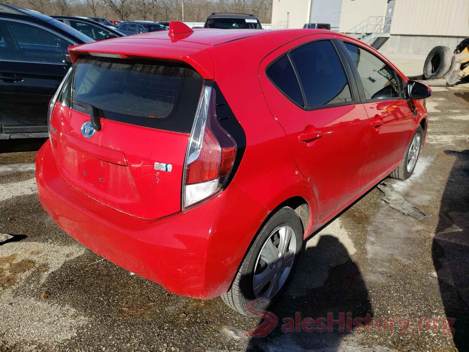 JTDKDTB33G1136990 2016 TOYOTA PRIUS