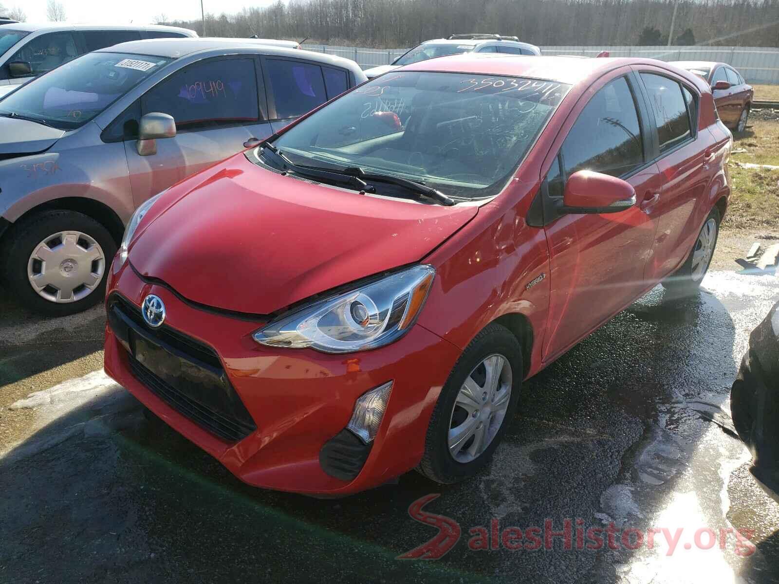 JTDKDTB33G1136990 2016 TOYOTA PRIUS