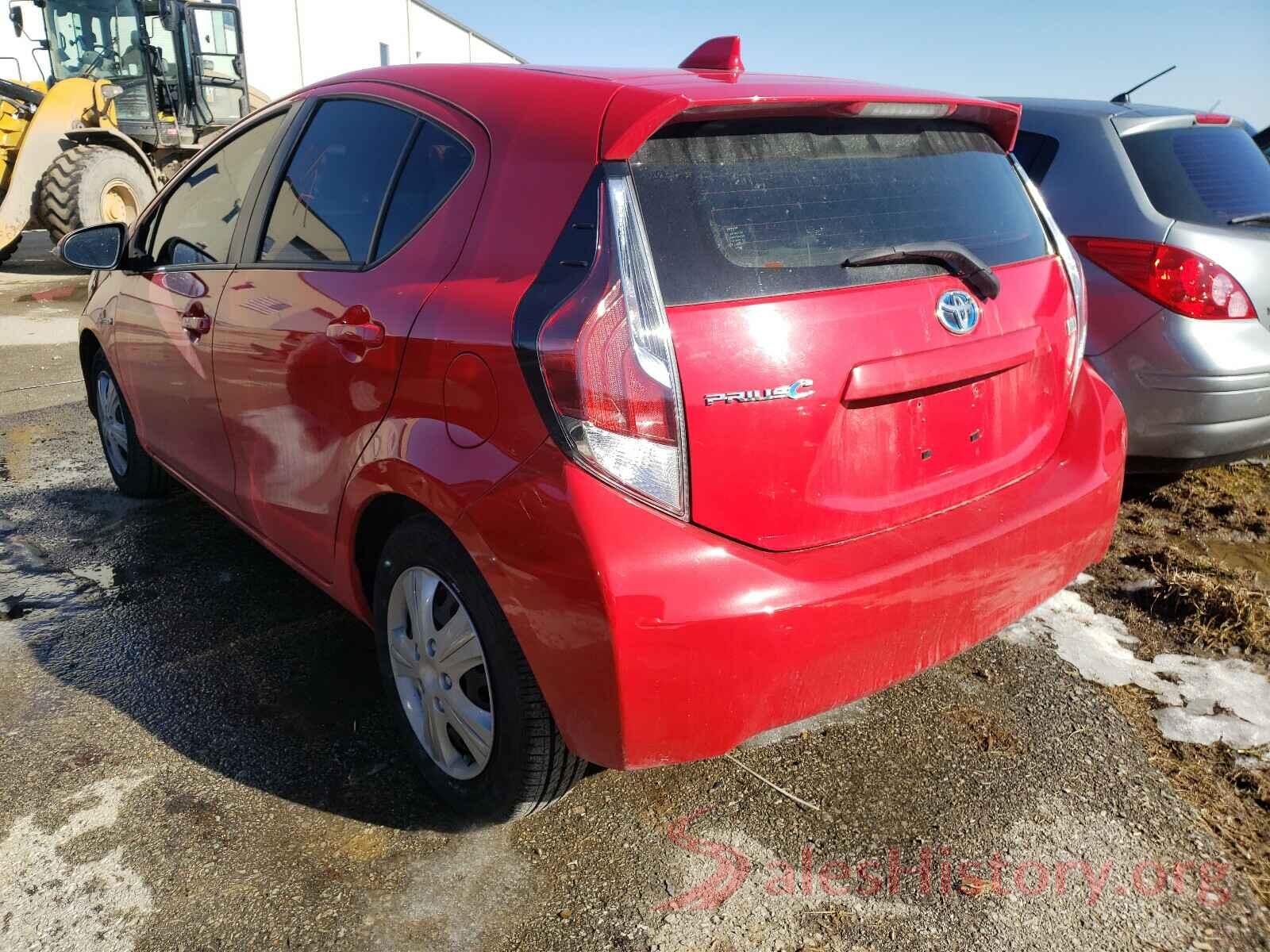 JTDKDTB33G1136990 2016 TOYOTA PRIUS